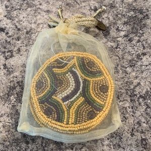 MacKenzie-Childs Beaded Coaster Set